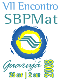 VII Encontro da SBPMat