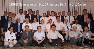Participants of IUMRS General Assembly. Prof. Bianchi (B-MRS) is the sixth standing from the left.