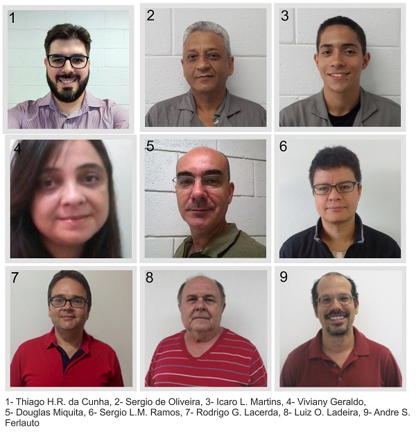 Authors of the paper, from UFMG, except for Viviany Geraldo, who is a professor at the Federal University of Itajubá (UNIFEI).